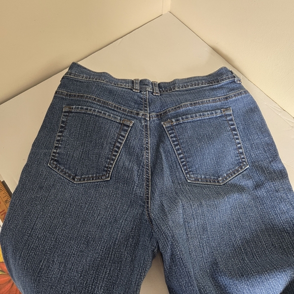 Gloria Vanderbilt Womens Classic Blue Jeans Size10 Med Wash 30x30 Cotton Blend - Picture 4 of 5